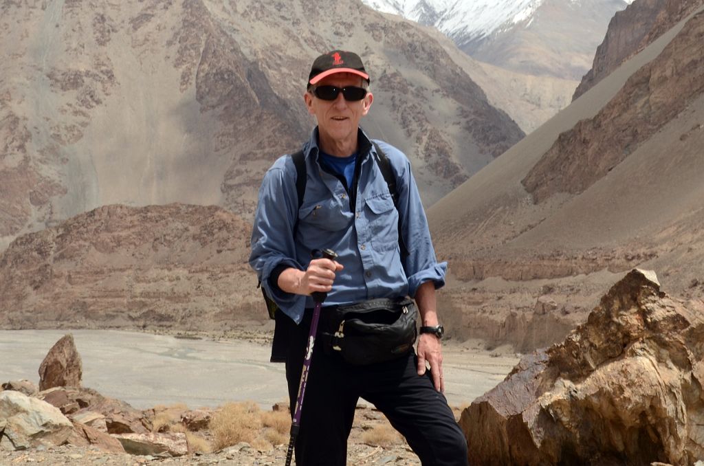 07 Jerome Ryan On The Trail From Yilik Village Towards Sarak At The Beginning Of Trek To K2 North Face In China